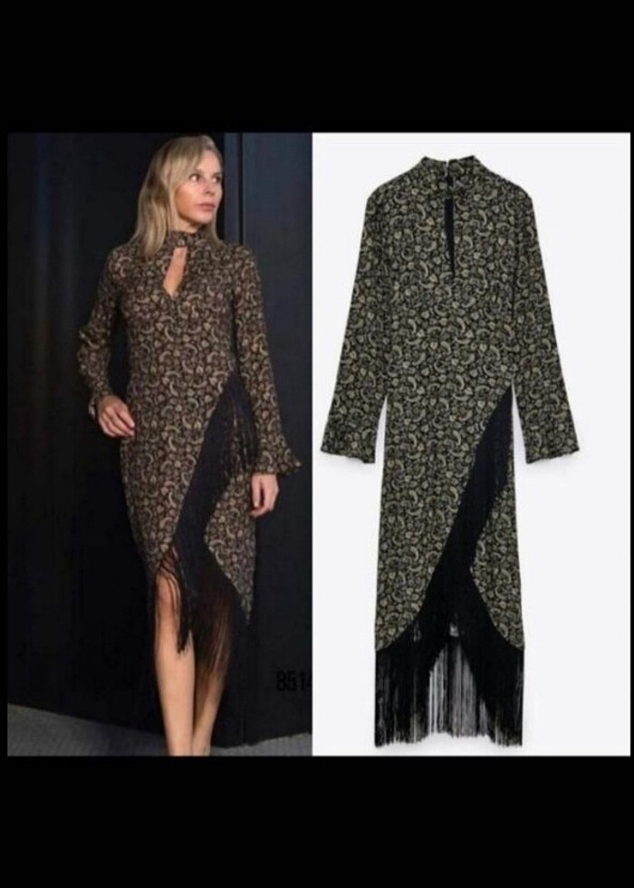 Zara Gece Elbisesi  - Görsel 2