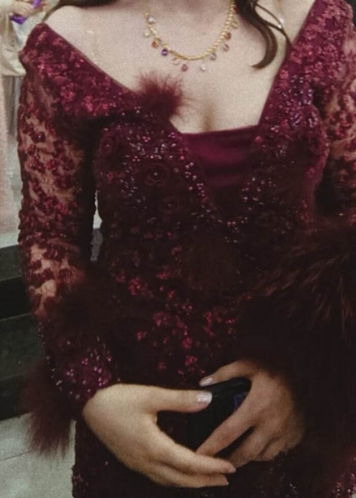 Alfabeta Gece Elbisesi  - Görsel 2