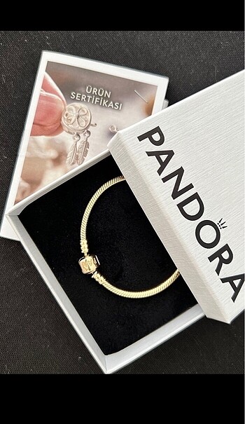Pandora 14K Altın Bileklik