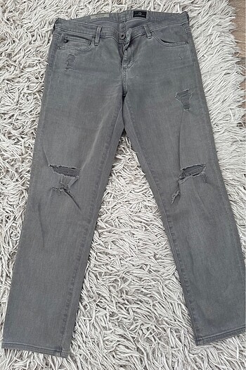 28 Beden gri Renk Jean orjinal