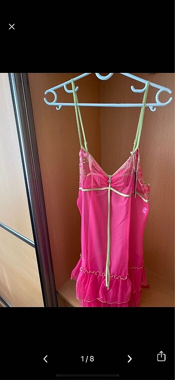 Pembe iç çamaşırı takım