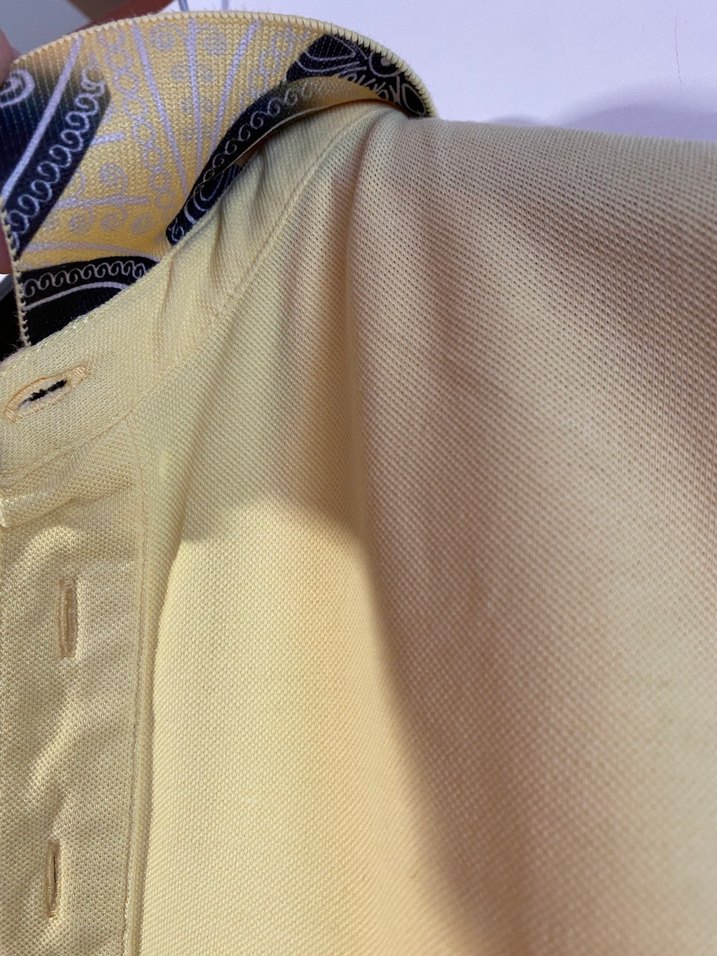 Sarı Erkek Polo Yaka Tişört - Görsel 3