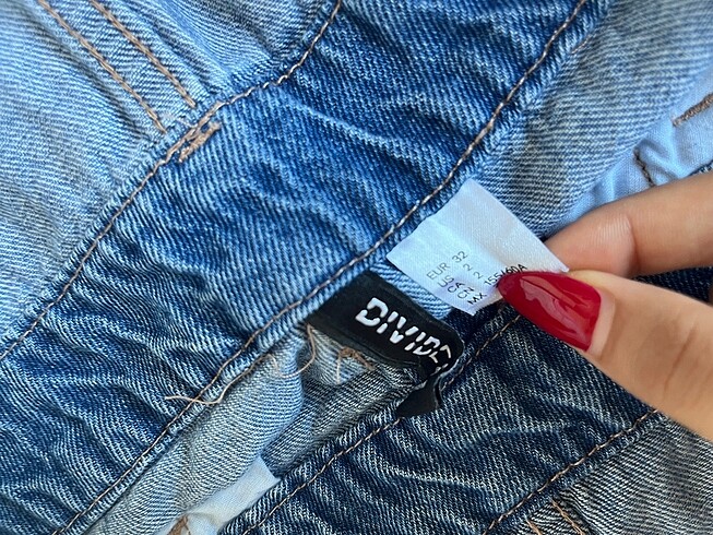 xs Beden H&M şortlu salopet
