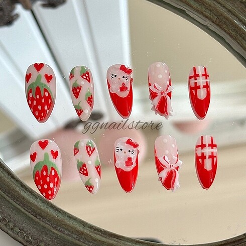 Diğer Hello kitty takma tırnak