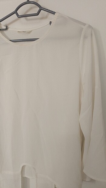 38 Beden Beyaz bluz gömlek