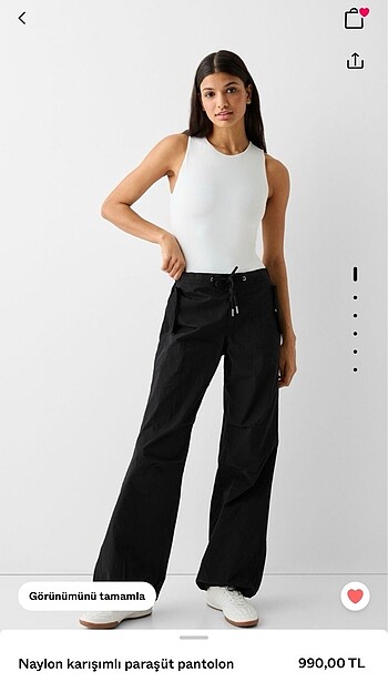 Bershka Paraşüt Pantolon
