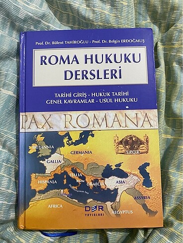 Roma Hukuku Dersleri Bülent Tahiroğlu Belgin Erdoğmuş