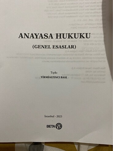 Beden Renk Anayasa Hukuku Erdoğan Teziç