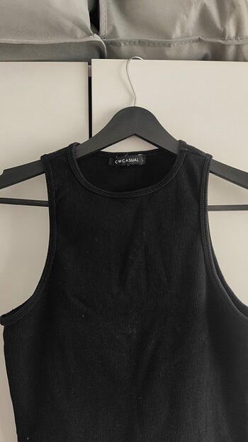 Crop siyah  - Görsel 2