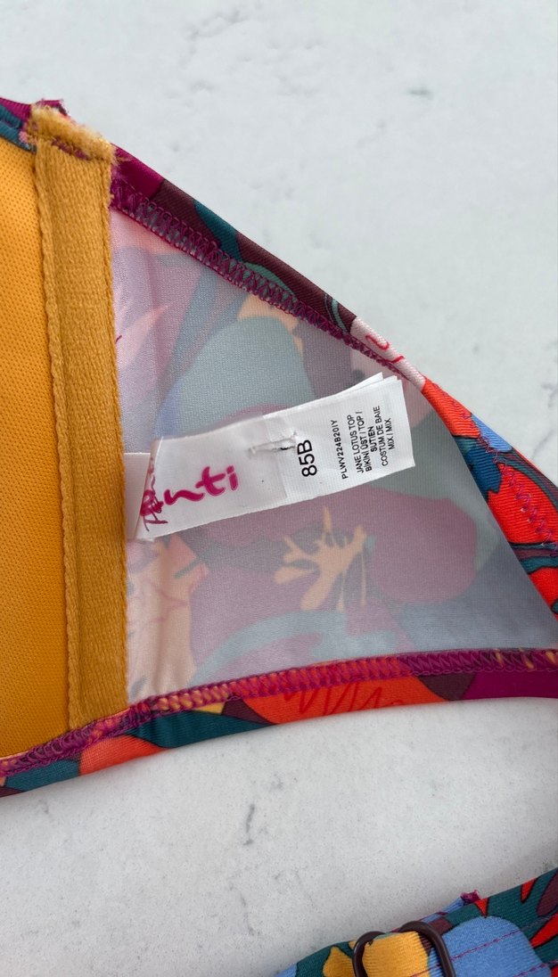 Renkli Desenli Bohem Bikini Üstü - Görsel 2