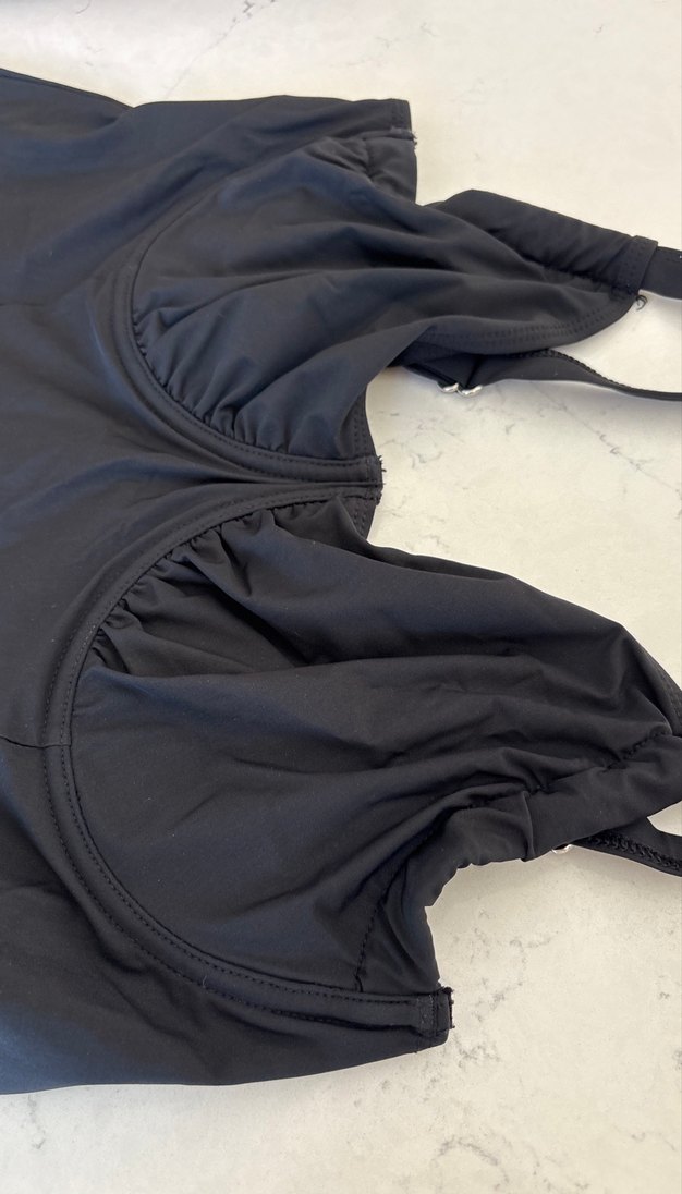 Siyah elbise mayo - Görsel 2