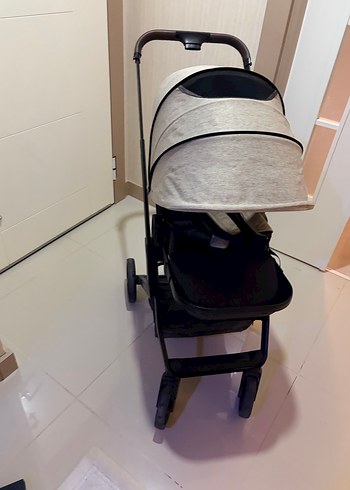 Bagi Neo 2 krem-siyah Bebek Arabası - Görsel 3