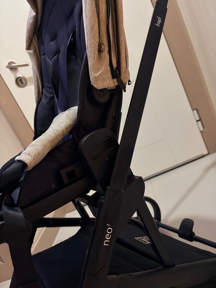 Bagi Neo 2 krem-siyah Bebek Arabası - Görsel 2