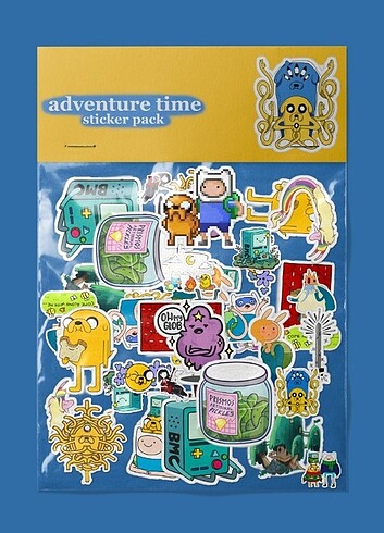  Beden Adventure time sticker pack