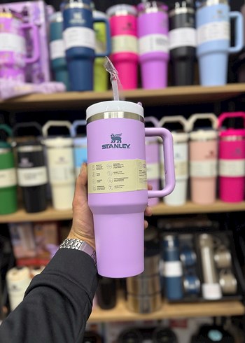 Stanley Mor Pastel Termos Bardak - Görsel 7