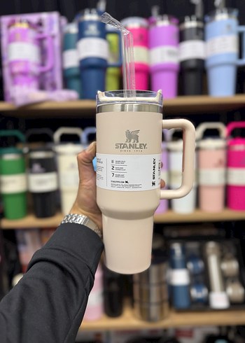 Stanley Mor Pastel Termos Bardak - Görsel 8