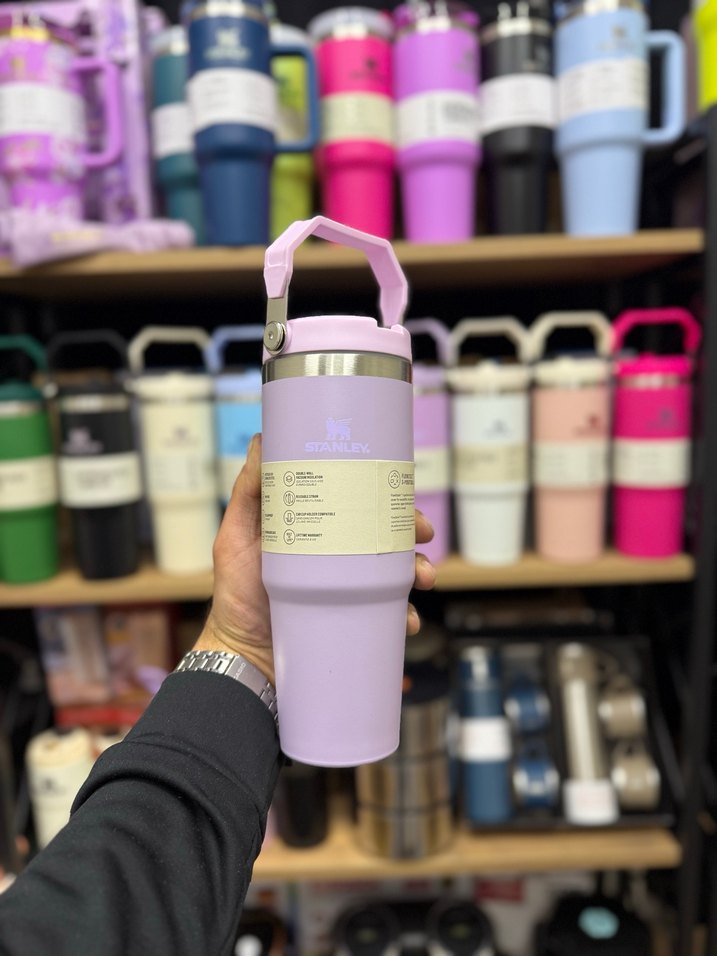 Stanley Renkli Mor Çocuk Termos Şişesi - Görsel 5