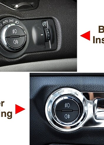  Beden Renk Astra j-Mokka -Trax -İnsignia far ayar krom