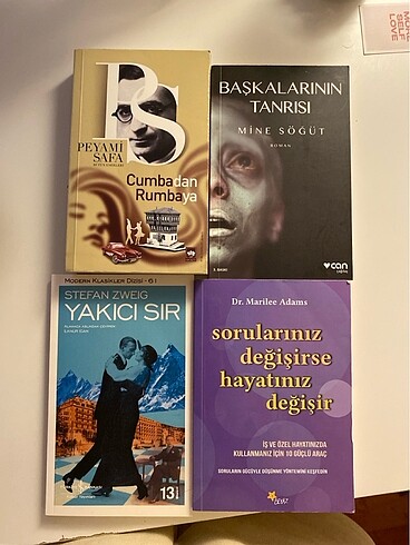Dörtlü kitap seti