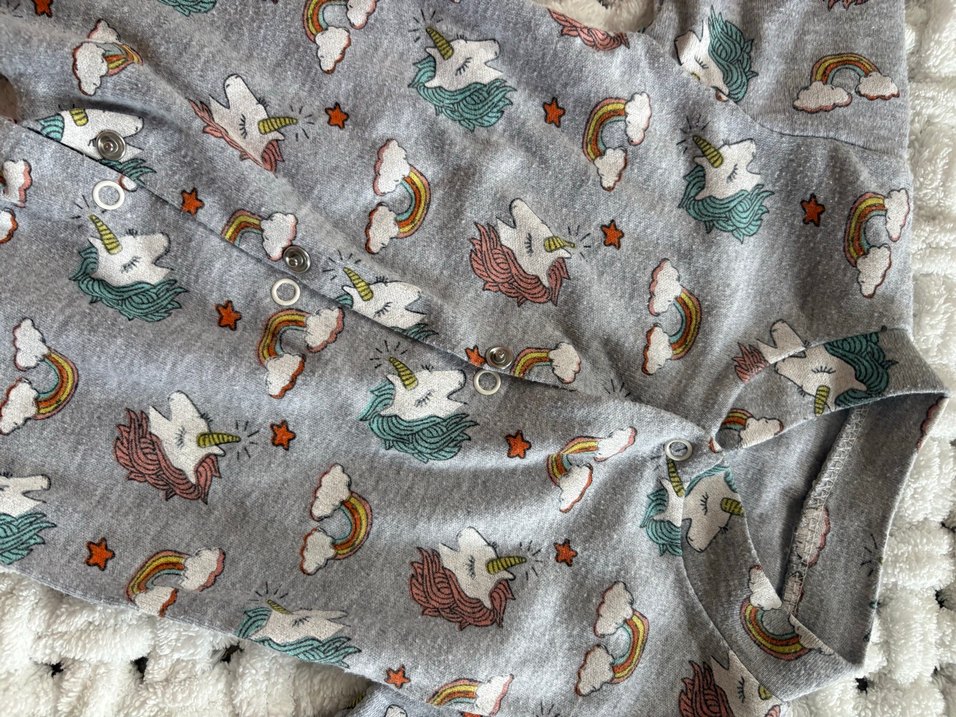 Gri Desenli Bebek Tulum - Görsel 2