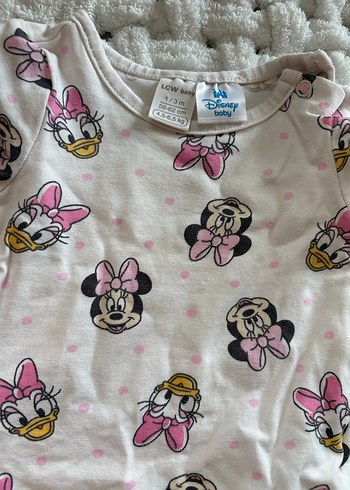 Kısa Kollu Bebek Kız Takımı Pembe - Görsel 2