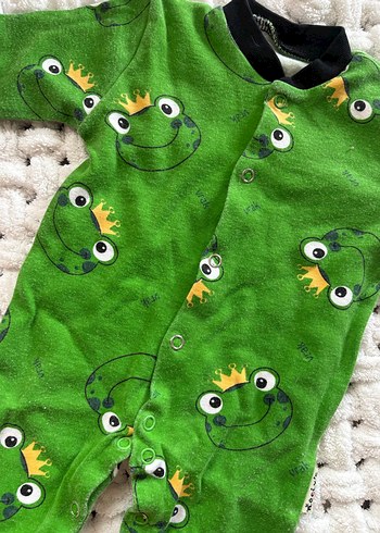 Uzun Kollu, Yeşil Bebek Tulum - Görsel 2