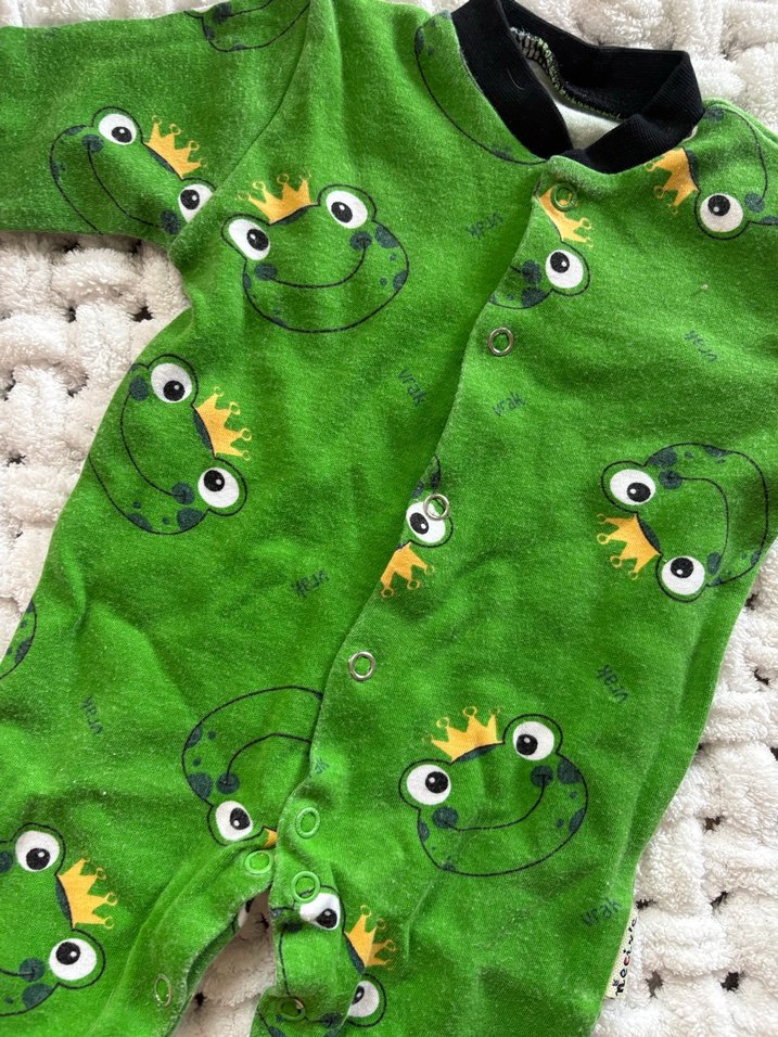 Uzun Kollu, Yeşil Bebek Tulum - Görsel 2