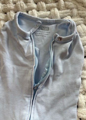 Gri Keten Çocuk Uyku Tulumu - Görsel 2