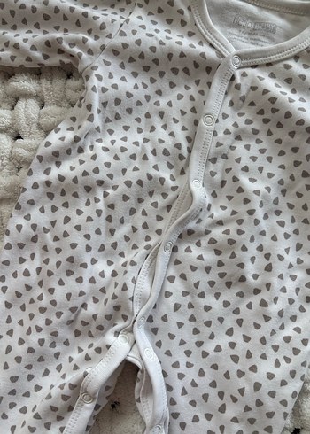 Gri Uzun Kollu Bebek Tulum - Görsel 2