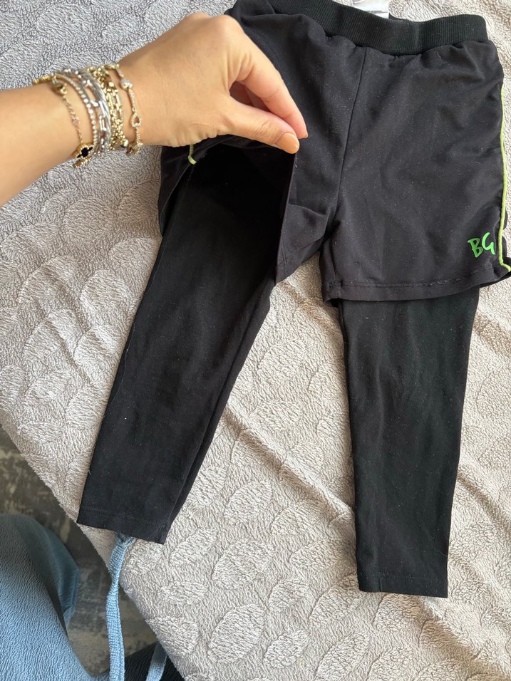 Erkek Siyah Dar Kesim Streetwear Eşofman Altı - Görsel 2