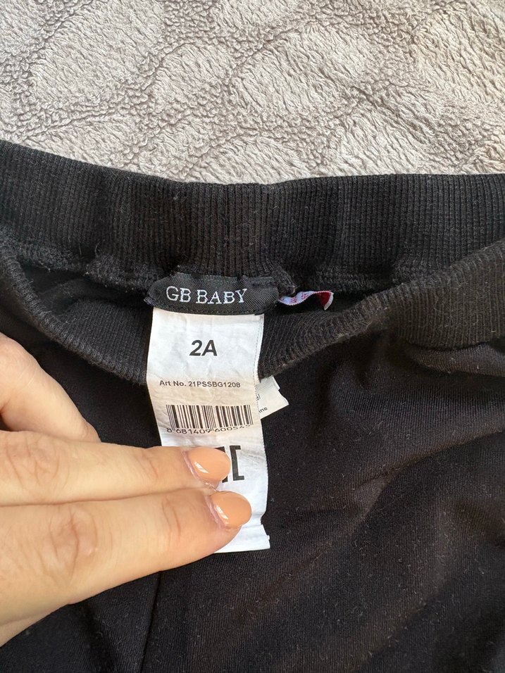 Erkek Siyah Dar Kesim Streetwear Eşofman Altı - Görsel 3