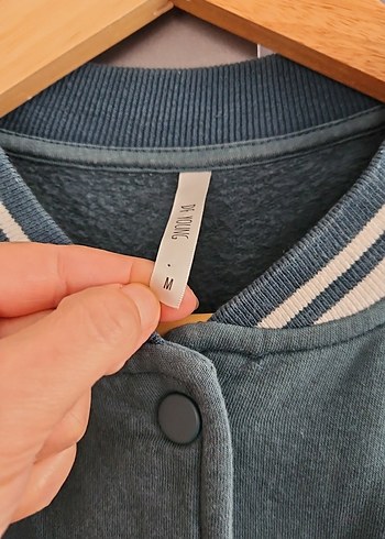 Krem yesil ceket - Görsel 3