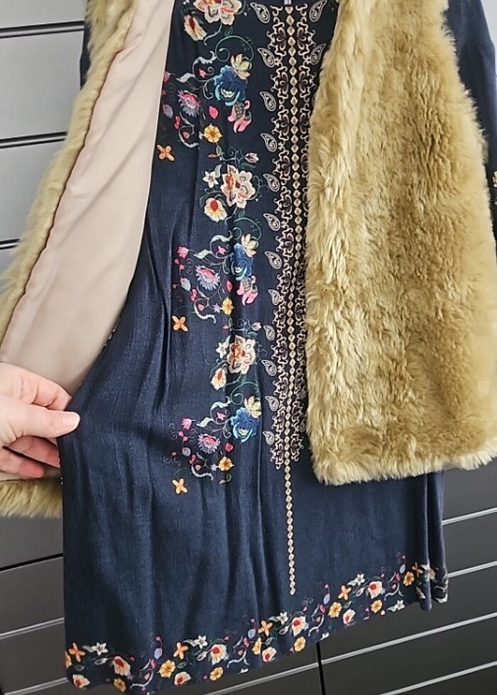 Elbise yelek takım - Görsel 4