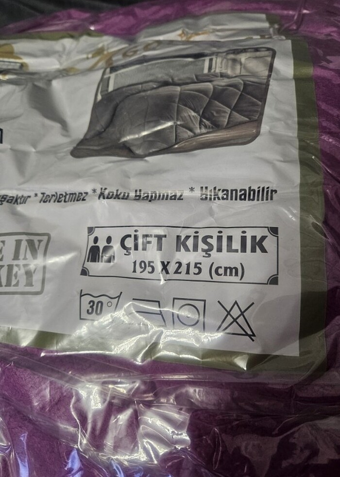 Welsoft çift kişilik yorgan - Görsel 5