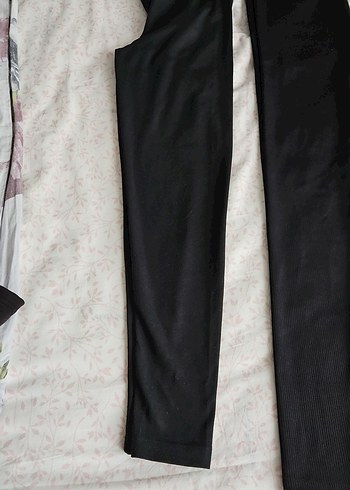 siyah tayt pantolon - Görsel 2
