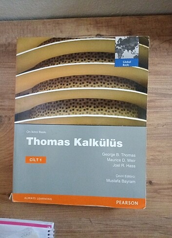 Beden Thomas Kalkülüs kitabı.Kalkülüs 1