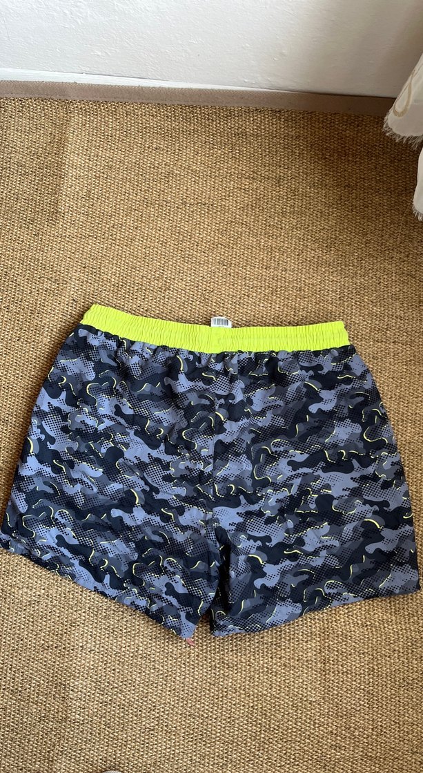 Gri Kamuflaj Desenli Erkek Mayo - Görsel 3