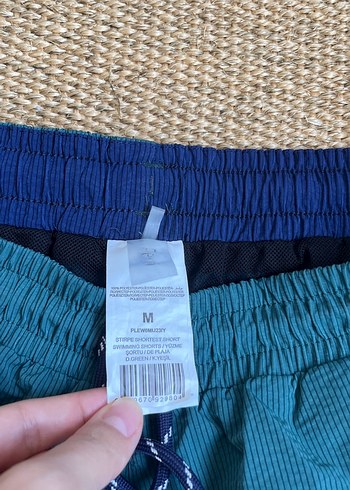 Koyu Mavi Erkek Kısa Bol Kesim mayo - Görsel 2