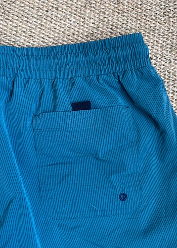 Koyu Mavi Erkek Kısa Bol Kesim mayo - Görsel 4