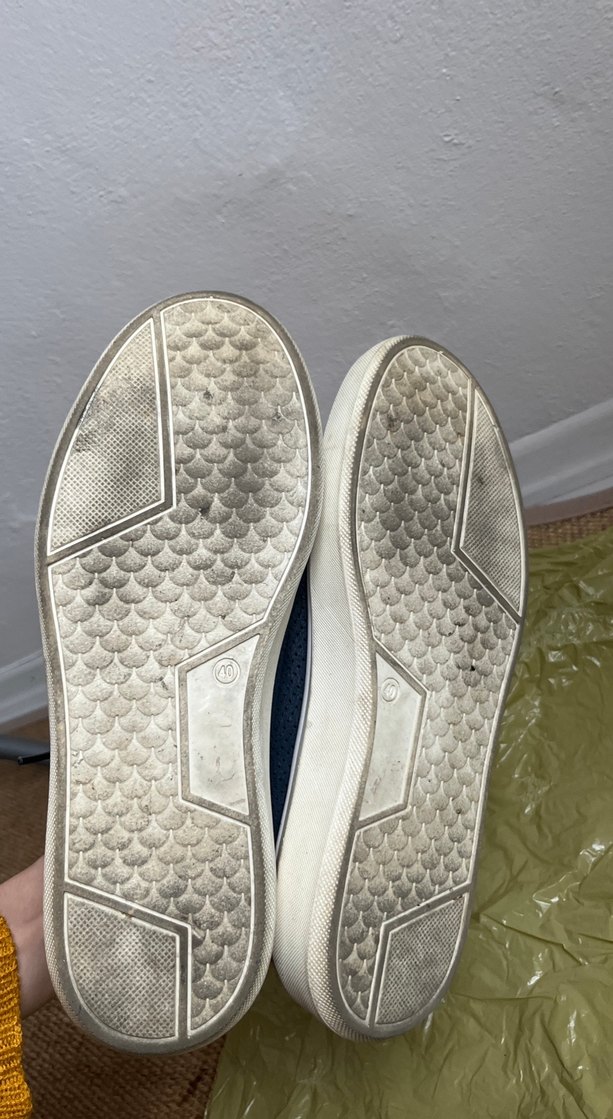 Erkek Lacivert Kot Spor Ayakkabı - Görsel 4