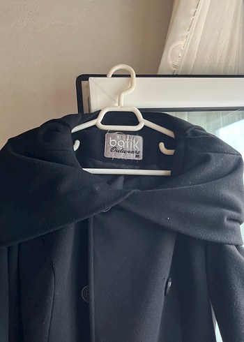 Batik Siyah Kadın Kaban - Görsel 2