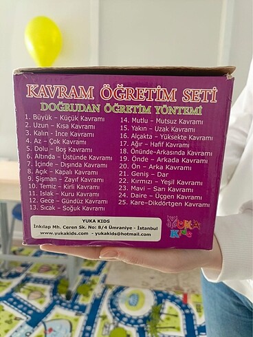  Kavram öğretim seti