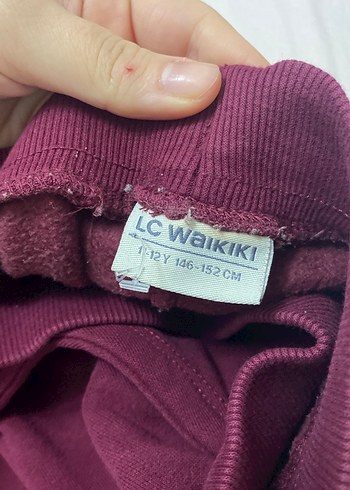 Bordo Çocuk Rahat Kesim Sweatpant - Görsel 3