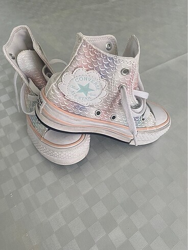 Converse Orijinal deniz kızı desenli kız çocuk converse