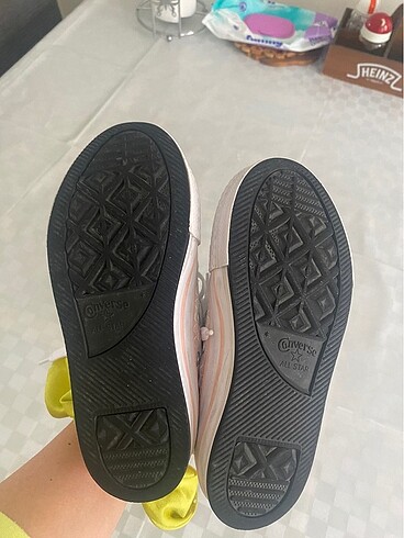 29 Beden çeşitli Renk Orijinal deniz kızı desenli kız çocuk converse