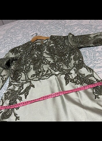 Özel dikim tesettür abiye - Görsel 4