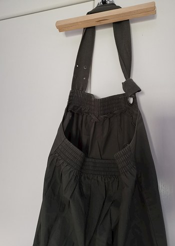 Mango marka haki yeşil mini elbise - Görsel 5