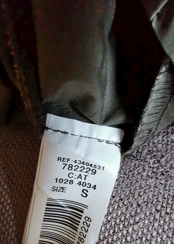 Mango marka haki yeşil mini elbise - Görsel 8