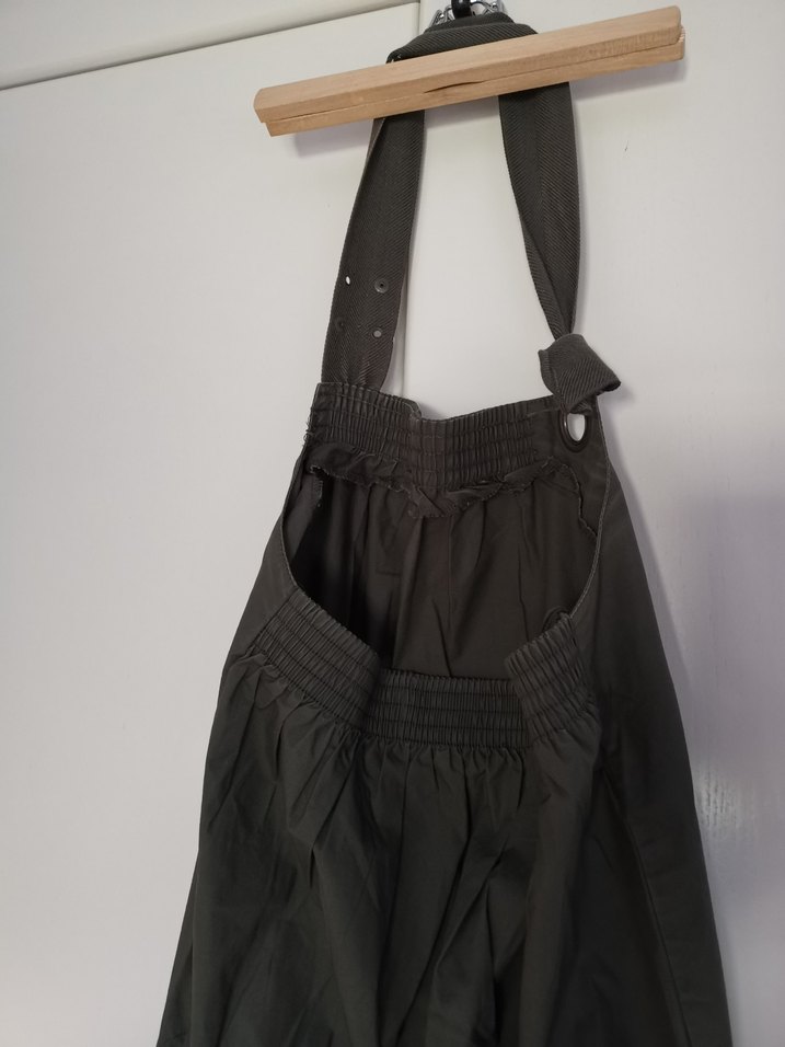 Mango marka haki yeşil mini elbise - Görsel 5