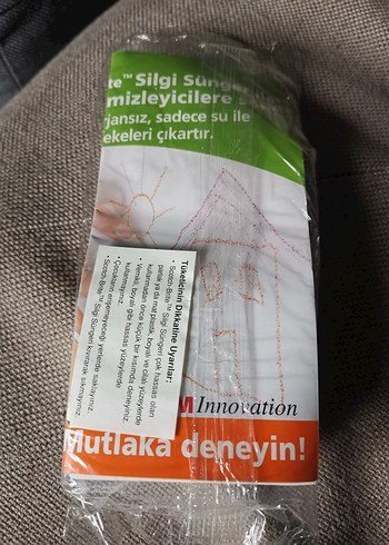 1 paket Scotch-Brite silgi sünger - Görsel 2